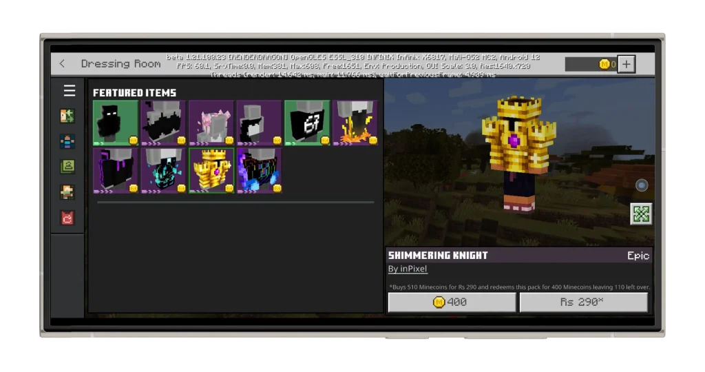 Softonic Minecraft Pocket Edition MOD APK Download 2026 4 Softonic Minecraft Pocket Edition APK Screenshot For Andriod 12 softonicminecraftpocketedition.net